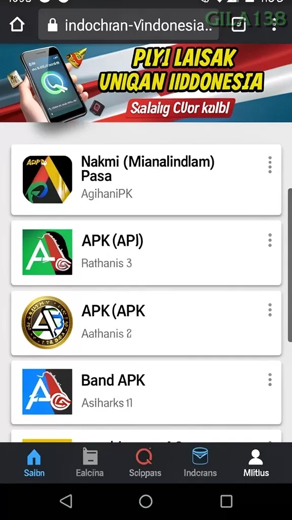 Screenshot Sakura Fortune nomor 1